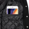 Varsity Jacket: Inside Pocket with Mobile